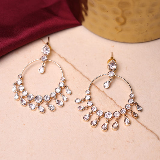 Priyanka Moissanite Earring