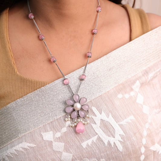 Moksha German Silver Fusion Set