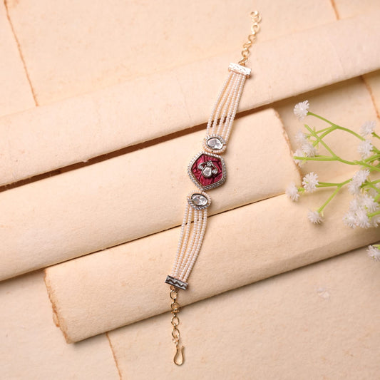 Mitali Bracelet ( Red)