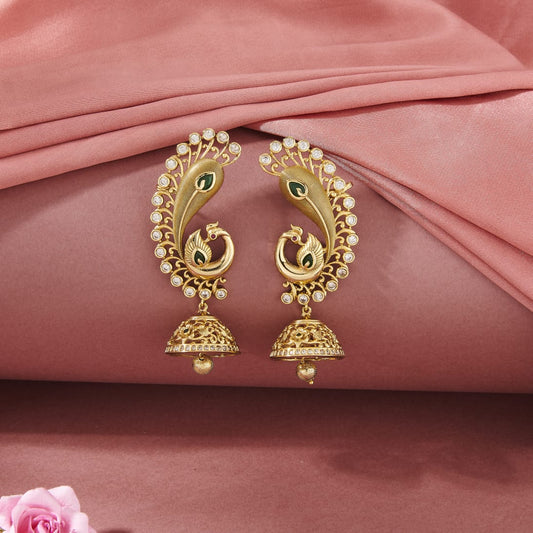 ROYAL PECOACK JHUMKAS