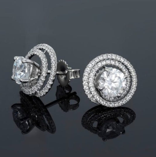 Solitaire Earrings