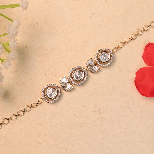 Meenali Classic Moissanite Bracelet