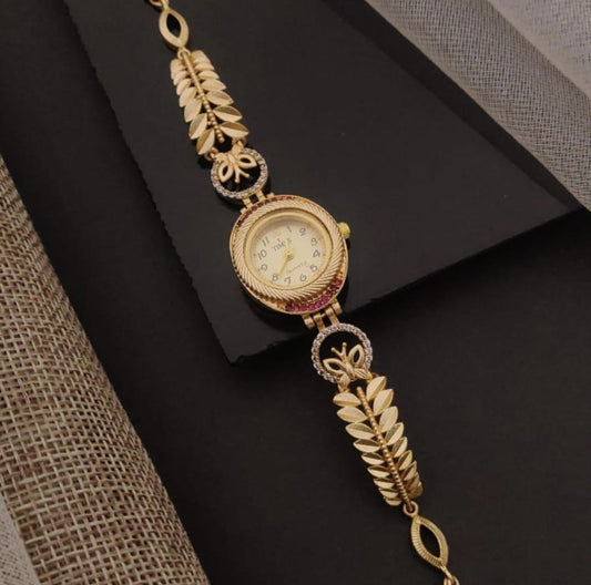 Veda Golden Watch