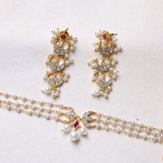 Krishi Pearl Choker Set