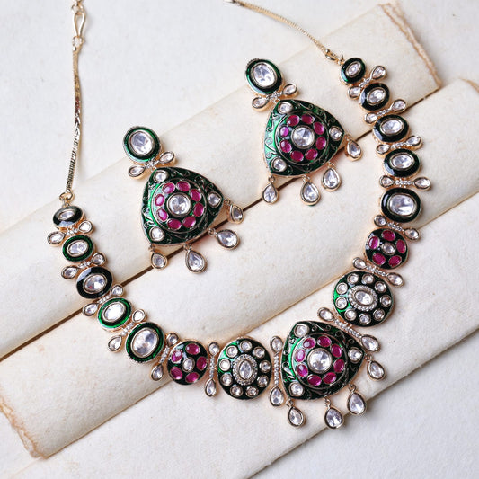 RIshika Moissanite Set