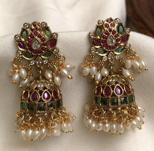 Gauri Kemp Jhumkas