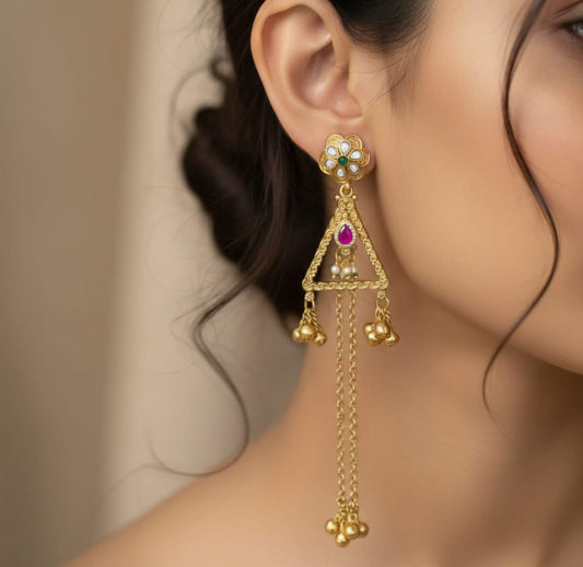Mitali Fusion Earrings