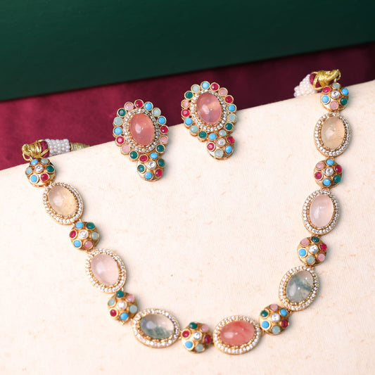Gori-Sabhya Multicoloured indowestern Set