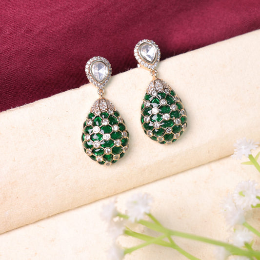 Keshavi Moissanite Earrings