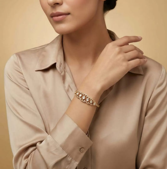 Meghna Moissanite Bracelet