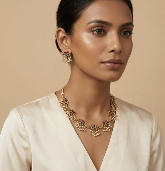 Meenakshi Lotus Set