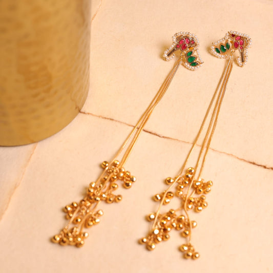 Veda Ghungroo Earrings