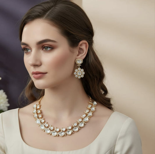 Mithi Moissanite Set