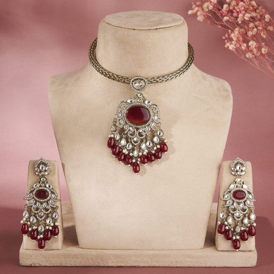 TRIPTI HASLI KUNDAN SET
