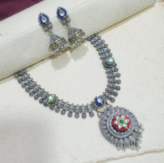 Monalisa German Silver Fusion Set