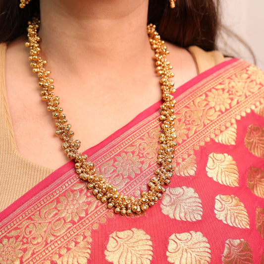 Suri Golden Set With 22kt Gold Polish