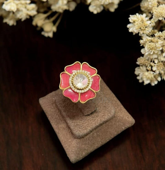 Reshma Moissanite Ring