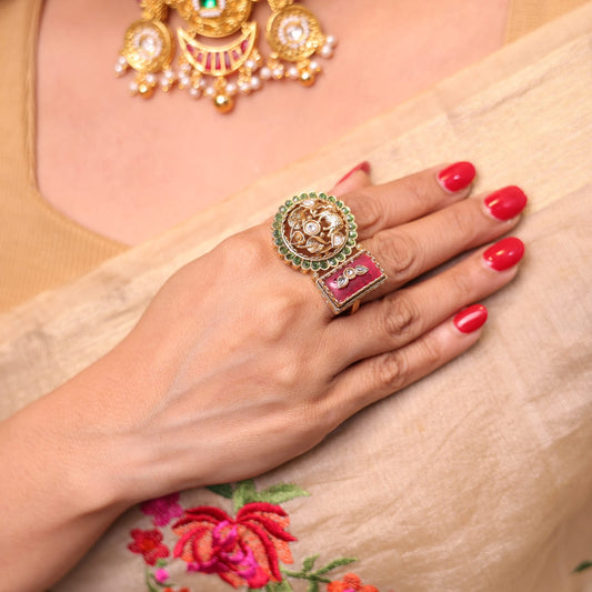 Rakhi Rajwadi Ring