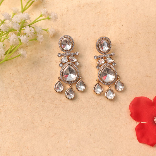 Aza Moissanite Earring