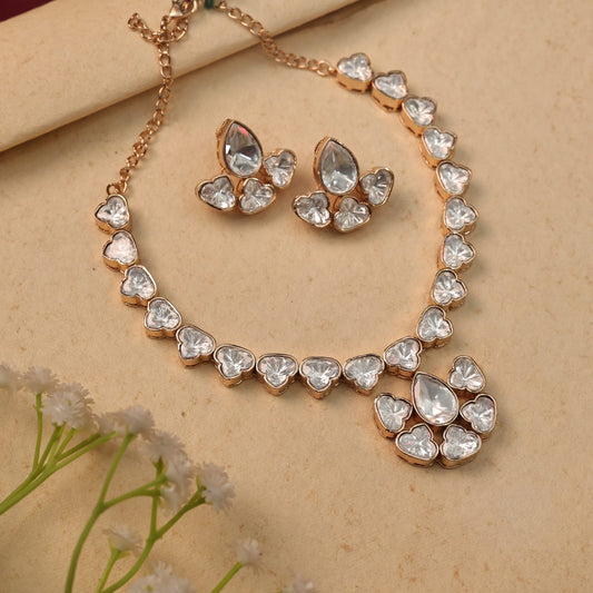 Flower Moissanite Set