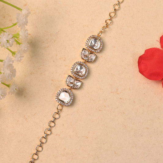 Regal Moissanite Bracelet