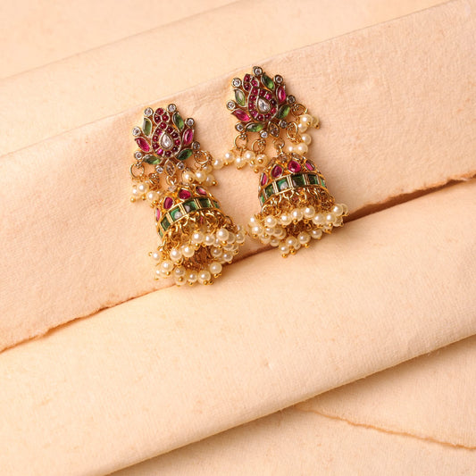 Gauri Kemp Jhumkas
