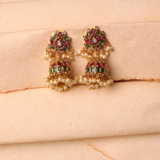 Gauri Kemp Jhumkas